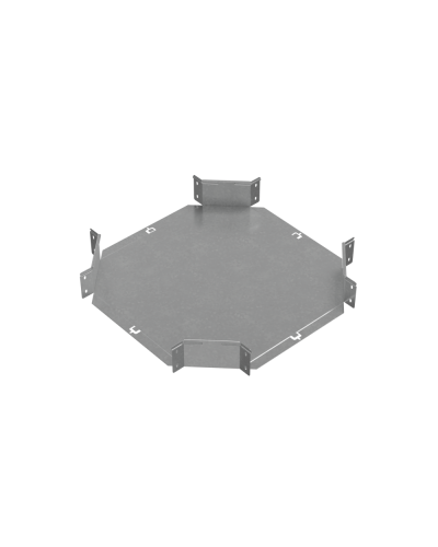 Х-разветвитель 100х400 мм ПЛЮС HD85 КМ-профиль (XDplus100-400 HD85) в Ростове-на-Дону Аксессуары для лотков Pintop.ru