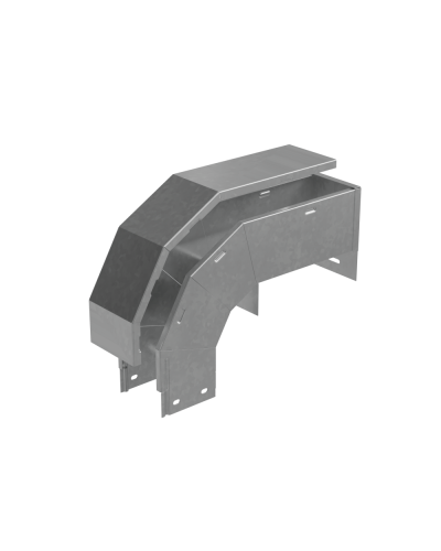 Т-ответвитель крышка верт. вниз 100х500х200 мм ПЛЮС HD85 КМ-профиль (OKTDplus100-500-200 HD85) в Ростове-на-Дону Аксессуары для лотков Pintop.ru