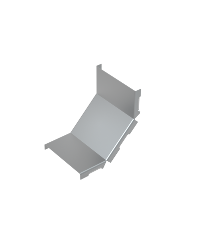 Крышка внутреннего вертикального угла 90 гр. 50 мм КМ-Профиль (KNL90-50) в Ростове-на-Дону Аксессуары для лотков Pintop.ru