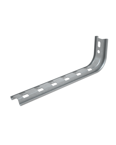 Консоль L-образная безвинтовая 100 мм INOX304 КМ-Профиль (KSLBV100 INOX304) в Ростове-на-Дону Аксессуары для лотков Pintop.ru