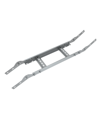 Вертикальный шарнирный угол 80х500х1,2 мм Быстрый монтаж КМ-Профиль (LSHLS80-500-1.2) в Ростове-на-Дону Аксессуары для лотков Pintop.ru