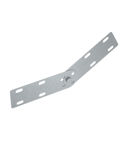 Шарнирный соединитель лестничного лотка 80 мм Быстрый монтаж КМ-Профиль (LSHS2) в Ростове-на-Дону Аксессуары для лотков Pintop.ru