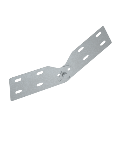 Шарнирный соединитель лестничного лотка 100 мм Быстрый монтаж HD85 КМ-профиль (LSHS3 HD85) в Ростове-на-Дону Аксессуары для лотков Pintop.ru