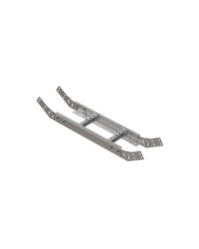 Вертикальный шарнирный угол 80х700х2,0 мм HD85 N КМ-профиль (LSHL80-700-2.0 HD85 N) в Ростове-на-Дону Аксессуары для лотков Pintop.ru