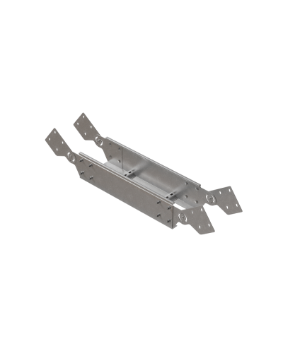 Вертикальный шарнирный угол 150х150х1,2 мм N КМ-профиль (LSHL150-150-1.2 N) в Ростове-на-Дону Аксессуары для лотков Pintop.ru