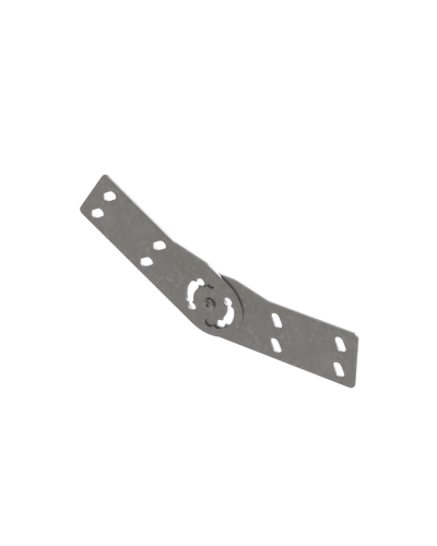 Комплект шарнирных соединителей для лестничного лотка H80 s:1,5 мм HD N КМ-профиль (LSHS2 HD N) в Ростове-на-Дону Аксессуары для лотков Pintop.ru