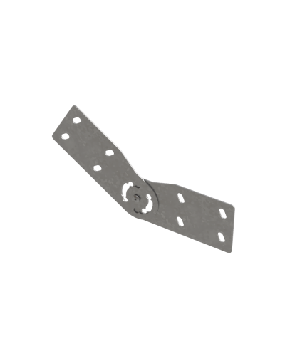 Комплект шарнирных соединителей для лестничного лотка H100 s:1,5 мм HD85 N КМ-профиль (LSHS3 HD85 N) в Ростове-на-Дону Аксессуары для лотков Pintop.ru