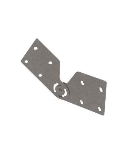 Комплект шарнирных соединителей для лестничного лотка H150 s:1,2 мм HD N КМ-профиль (LSH4 HD N) в Ростове-на-Дону Аксессуары для лотков Pintop.ru