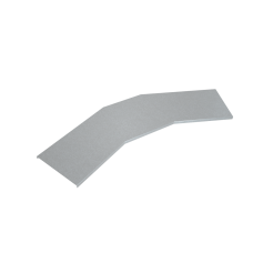 Крышка лестничного горизонтального угла 45 гр. 400 мм HD КМ-Профиль (KLGL45-400 HD)