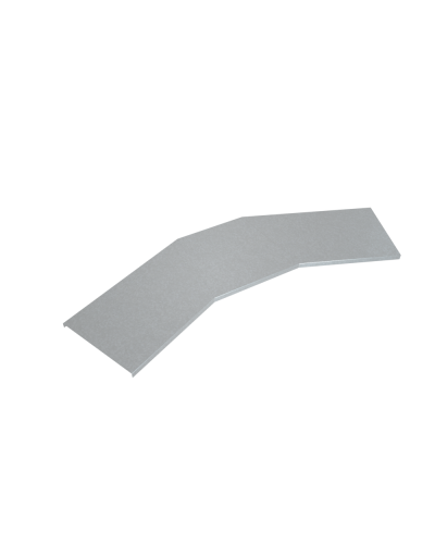 Крышка лестничного горизонтального угла 45 гр. 100 мм HD КМ-Профиль (KLGL45-100 HD) в Ростове-на-Дону Аксессуары для лотков Pintop.ru