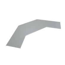 Крышка лестничного горизонтального угла 90 гр. 700 мм HD КМ-профиль (KLGL90-700 HD)