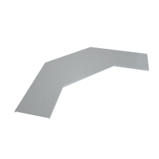 Крышка лестничного горизонтального угла 90 гр. 700 мм HD КМ-профиль (KLGL90-700 HD)