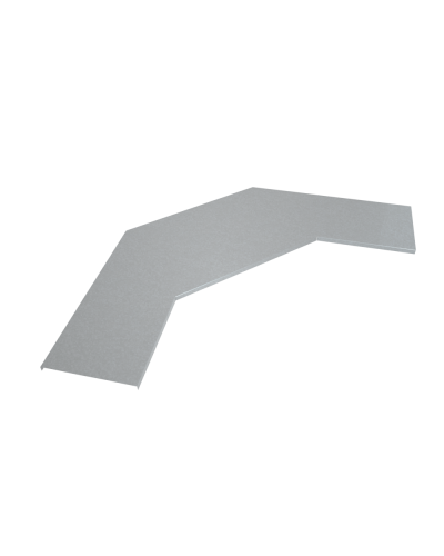 Крышка лестничного горизонтального угла 90 гр. 150 мм КМ-Профиль (KLGL90-150) в Ростове-на-Дону Аксессуары для лотков Pintop.ru