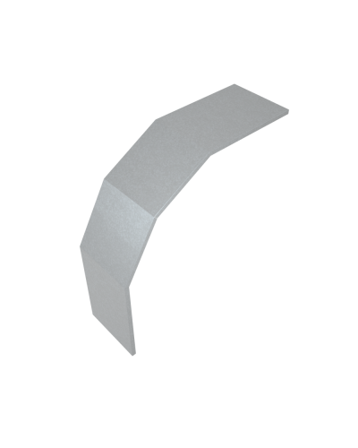 Крышка лестничного вертикального внешнего угла 90 гр. 800 мм HD КМ-профиль (KLVL90-800 HD) в Ростове-на-Дону Аксессуары для лотков Pintop.ru