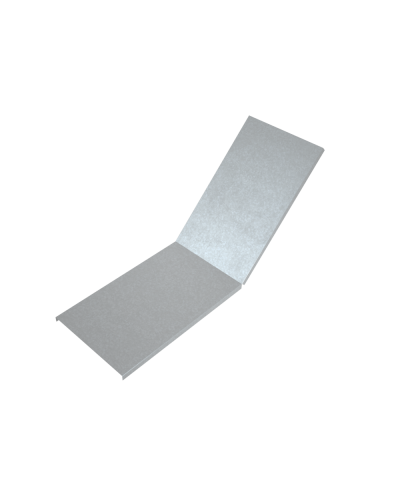 Крышка лестничного вертикального внутреннего угла 45 гр. 600 мм HD КМ-Профиль (KLNL45-600 HD) в Ростове-на-Дону Аксессуары для лотков Pintop.ru