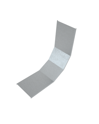 Крышка лестничного вертикального внутреннего угла 90 гр. 150 мм INOX304 КМ-Профиль (KLNL90-150 INOX304) в Ростове-на-Дону Аксессуары для лотков Pintop.ru