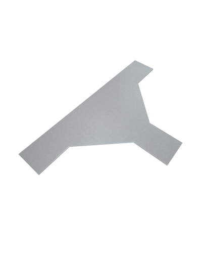 Крышка лестничного Т-отвода 150 мм INOX304 КМ-Профиль (KLTD150 INOX304) в Ростове-на-Дону Аксессуары для лотков Pintop.ru