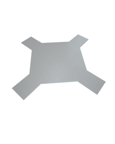 Крышка лестничного Х-разветвителя 600 мм HD КМ-Профиль (KLXD600 HD) в Ростове-на-Дону Аксессуары для лотков Pintop.ru