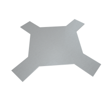 Крышка лестничного Х-разветвителя 800 мм HD85 КМ-профиль (KLXD800 HD85)