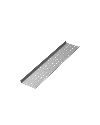 Дно лестничного лотка перфорированное 800х1,0 L2000 мм HD85 КМ-профиль (DLLP800-1.0-2000 HD85) в Ростове-на-Дону Кабельные лотки Pintop.ru