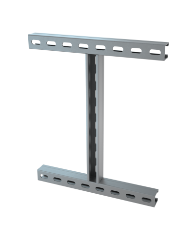 Крепление к двутавровой балке H-образное 400х400 мм HD КМ-Профиль (KTH400 HD) в Ростове-на-Дону Аксессуары для лотков Pintop.ru