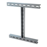 Крепление к двутавровой балке H-образное 400х200 мм HD85 КМ-профиль (KTH200 HD85)