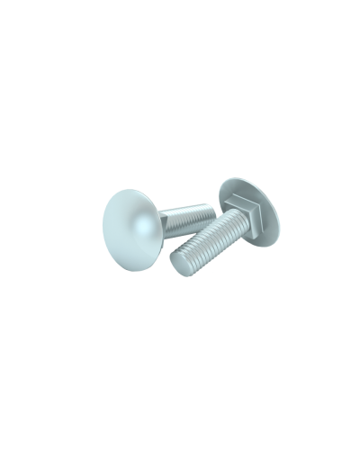 Болт с полукруглой головкой и квадратным подголовком М10х30 мм DIN 603 (упак. 30 шт) КМ-Профиль (BTG10-30) в Ростове-на-Дону Крепеж Pintop.ru