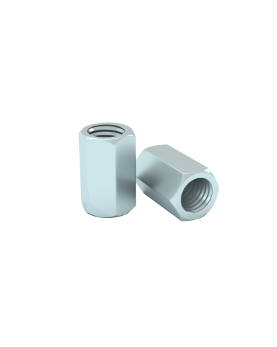 Гайка соединительная М12 DIN 6334 (упак. 20 шт) КМ-Профиль (MS12) в Ростове-на-Дону Крепеж Pintop.ru