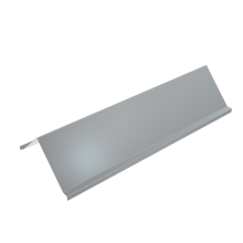 Крышка лотка двускатная 100х1,0 L2500 мм HD КМ-Профиль (KLZ100-1.0-2500 HD)