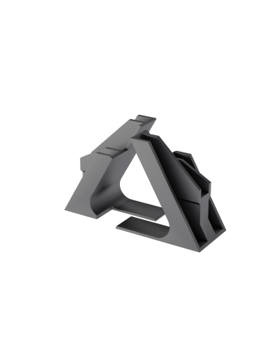 Универсальное крепление для кабеля диаметром 33-40 мм (основная часть) КМ-Профиль (UKK60) в Ростове-на-Дону Аксессуары для лотков Pintop.ru