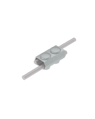 Параллельный соединитель прутка Ø 5-8 мм CU КМ-Профиль (PS-D5-8 CU) в Ростове-на-Дону Монтажные материалы Pintop.ru