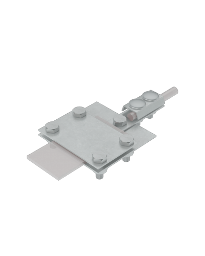 Универсальный контрольный соединитель полоса до 40 мм пруток Ø 5-8 мм CU КМ-Профиль (UKS-B40-D5-8 CU) в Ростове-на-Дону Аксессуары для лотков Pintop.ru