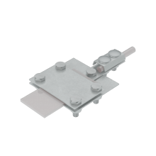 Универсальный контрольный соединитель полоса до 40 мм пруток Ø 5-8 мм HD КМ-Профиль (UKS-B40-D5-8 HD)