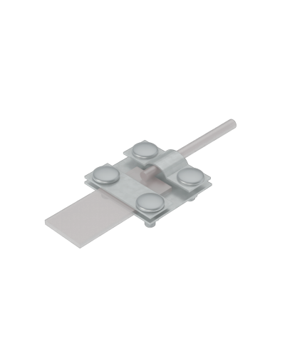 Контрольный соединитель полоса до 40 мм пруток Ø 5-10 мм КМ-Профиль (KS-B40-D5-10) в Ростове-на-Дону Монтажные материалы Pintop.ru