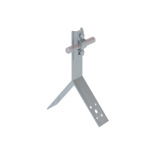 Коньковый держатель болтовой для прутка Ø 5-10 мм H80 мм INOX304 КМ-Профиль (KDB-H80-D5-10 INOX304)