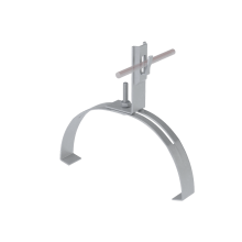 Держатель зажимной для фигурного конька для прутка Ø 5-8 мм КМ-Профиль (DFKZ-D5-8)