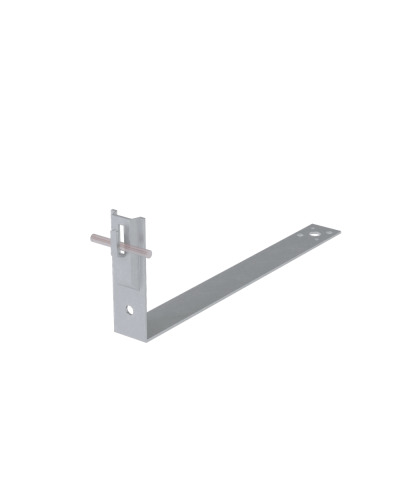 Черепичный держатель зажимной на обрешётку для прутка Ø 5-8 мм L380 мм H100 мм TD КМ-Профиль (CDZO-L380-D5-8 TD) в Ростове-на-Дону Держатели, клипсы, скобы Pintop.ru