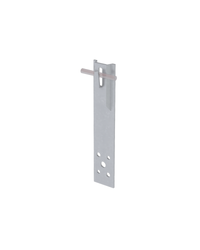 Прямой держатель зажимной для прутка Ø 5-8 мм H150 мм КМ-Профиль (DZP-H150-D5-8) в Ростове-на-Дону Монтажные материалы Pintop.ru