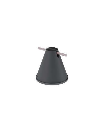 Держатель пластиковый для прутка Ø 8-10 мм H100 мм КМ-Профиль (DPP-H100-D8-10) в Ростове-на-Дону Монтажные материалы Pintop.ru