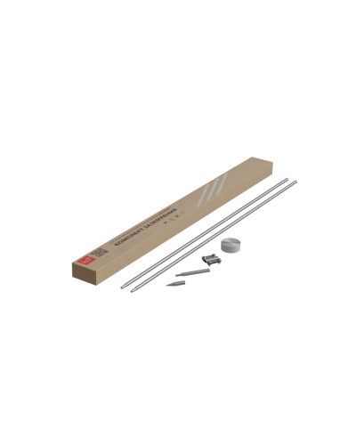 Комплект заземления из 2 стержней Ø 16 мм L=1,5 м TD КМ-Профиль (KTZ-D16-2 TD) в Ростове-на-Дону Монтажные материалы Pintop.ru