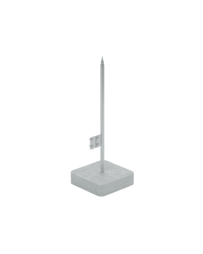 Вольностоящая молниеприемная мачта цельная H3,5 м HD КМ-Профиль (VMC-H3.5 HD) в Ростове-на-Дону Монтажные материалы Pintop.ru