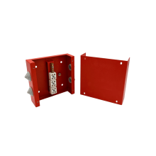 Коробка распределительная огнестойкая КРОПС, IP41, габаритные размеры 200х200х80 мм, для кабелей сечением до 2,5 мм2, 12 клемм КМ-Профиль (FRJB-KM-ST3-2.5-12-КРОПС-IP41)