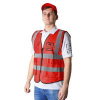 Жилет сигнальный "Премиум" СИСТЕМА КМ размер XL КМ-профиль (Vest-KM-XL)