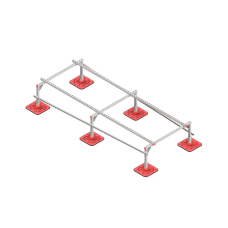 Опорная конструкция для установки оборудования TECHNORAPTOR FOOT 1200х3000 тип 1 HD КМ-профиль (KM-TR-F-SSEI-1200-3000-1 HD)