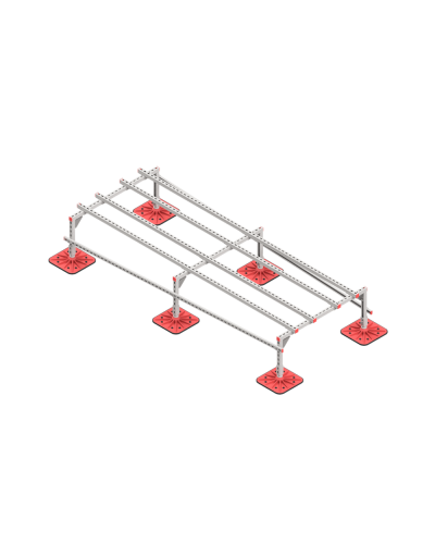 Опорная конструкция для установки оборудования TECHNORAPTOR FOOT 1200х3000 тип 2 HD КМ-профиль (KM-TR-F-SSEI-1200-3000-2 HD) в Ростове-на-Дону Системы видеонаблюдения Pintop.ru
