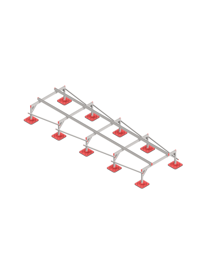 Опорная конструкция для установки оборудования TECHNORAPTOR FOOT 1500х5000 HD КМ-профиль (KM-TR-F-SSEI-1500-5000 HD) в Ростове-на-Дону Системы видеонаблюдения Pintop.ru
