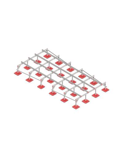 Опорная конструкция для установки оборудования TECHNORAPTOR FOOT 2500х5000 HD КМ-профиль (KM-TR-F-SSEI-2500-5000 HD) в Ростове-на-Дону Системы видеонаблюдения Pintop.ru