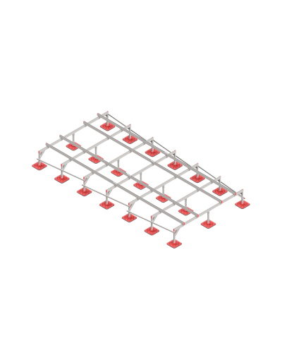 Опорная конструкция для установки оборудования TECHNORAPTOR FOOT 3000х6000 тип 1 HD КМ-профиль (KM-TR-F-SSEI-3000-6000-1 HD) в Ростове-на-Дону Системы видеонаблюдения Pintop.ru