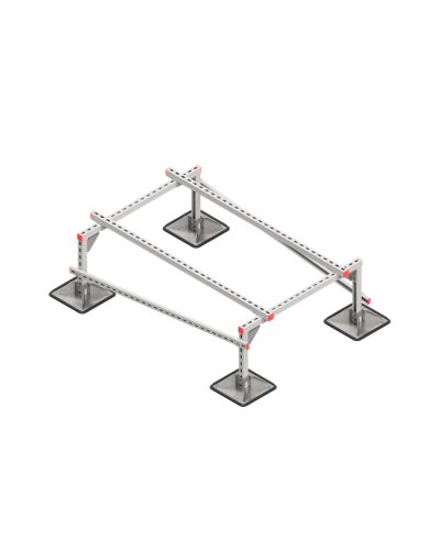 Опорная конструкция для установки оборудования TECHNORAPTOR STEELFOOT 1000х1500 КМ-профиль (KM-TR-STF-SSEI-1000-1500) в Ростове-на-Дону Системы видеонаблюдения Pintop.ru