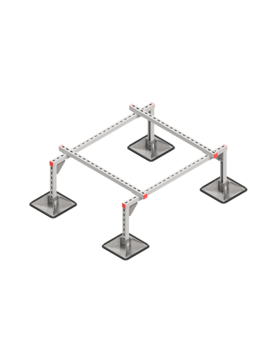 Опорная конструкция для установки оборудования TECHNORAPTOR STEELFOOT 1200х1000 КМ-профиль (KM-TR-STF-SSEI-1200-1000) в Ростове-на-Дону Системы видеонаблюдения Pintop.ru